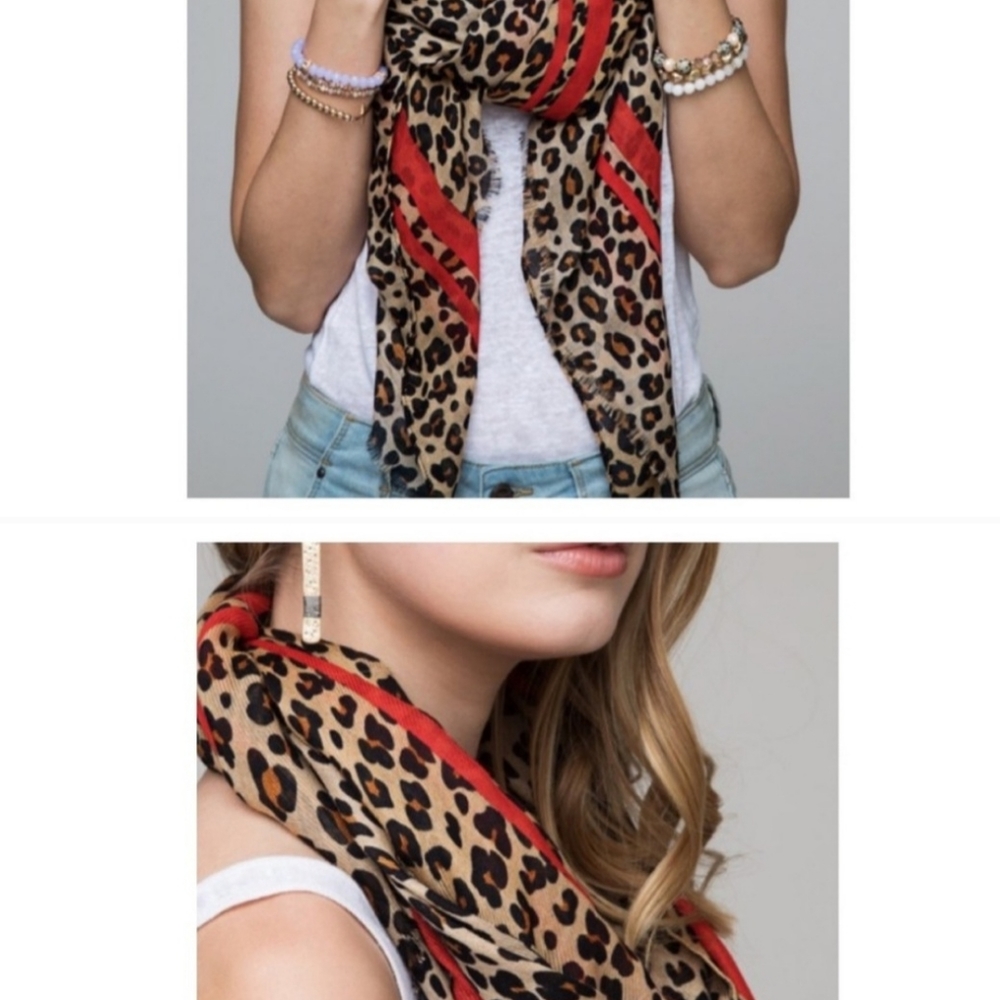 Leopard Scarf